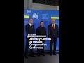 Zelenskyy Arrives At Ukraine Compensation Conference