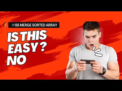 Merge sorted array without any extra space.