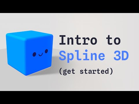 New to Spline? Watch This First! An Introduction to Spline 3D | Beginners Tutorial