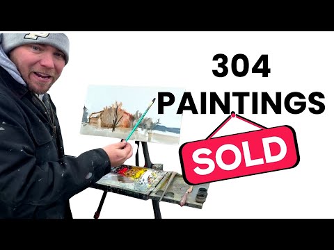 Real Artist POV [Shares Secrets of How He Sold 304 Paintings In A Year]