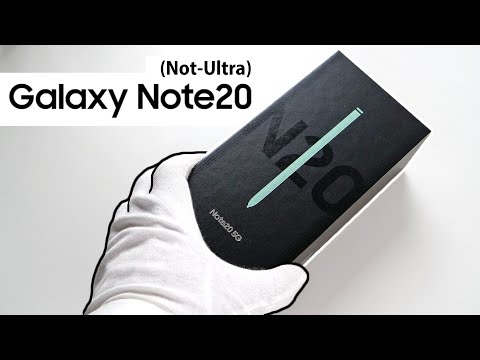 Samsung Galaxy Note20 Unboxing - $1000 Plastic Smartphone (Exynos variant) + GameSir F4 Falcon