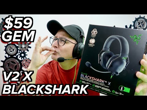 $59 GEM!! Razer Blackshark V2 X, DETAILED REVIEW