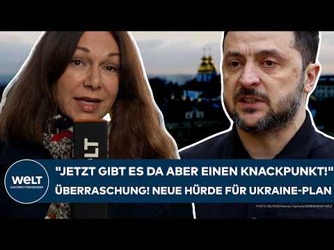 PUTINS KRIEG: "Jetzt gibt es da aber einen Knackpunkt!" Dieser Ukraine-Plan hat einen großen Haken!