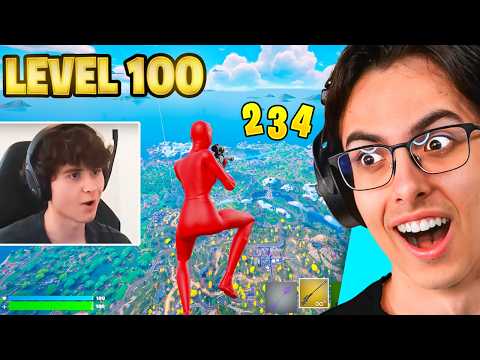 Reacting To Level 1 - 100 Fortnite CLIPS!