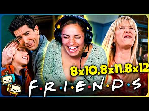 FRIENDS (2001) Season 8 Episodes 8x10, 8x11 & 8x12 Reaction! | First Time Watch!