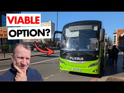 Can Flixbus Compete with the Train on this Route?  Let's Find Out!