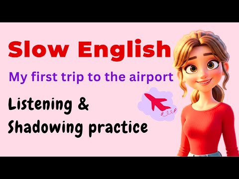 Airport English Conversations | Easy English Listening Practice (A2 Level) | Slow English Podcast