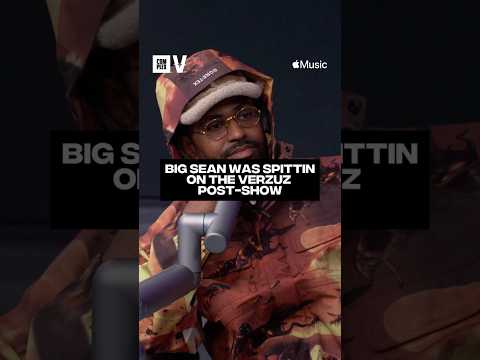 Big Sean was spittin’ on the #VERZUZ post-show
