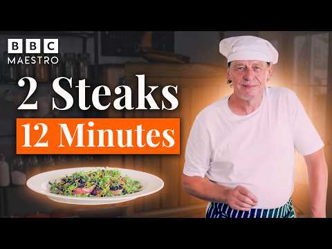 2 steak dishes in 12 minutes with Marco Pierre White | Meet Your Maestro | BBC Maestro