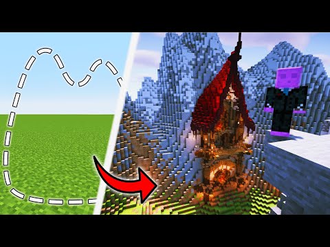 MountainBaseifying Minecraft Superflat