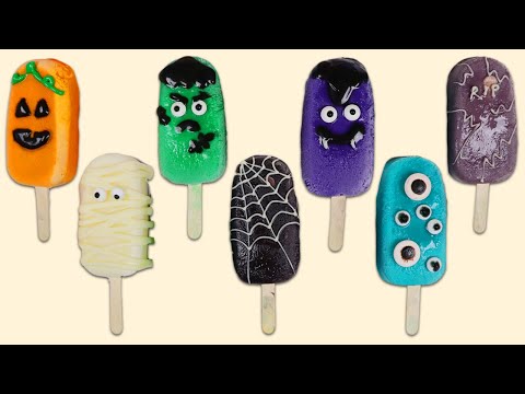 How to Make Cute Halloween Popsicles!