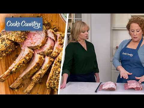 Luxurious Holiday Dinner: Lamb Rack and Brussels Sprouts | Full Episode | Cook's Country (S12 E11)