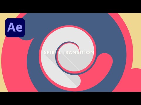 After Effects: Smooth Spiral Shape Transitions Tutorial