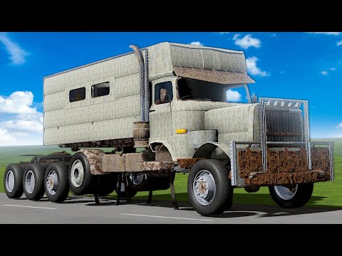 I Found a SEMI TRUCK in the Long Drive!