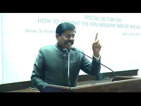 Sri Krishna College - Inspirational Speech by Mr Kaliyamurthy Sir