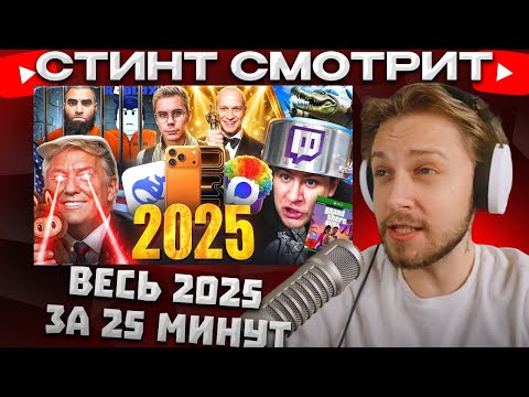 STINT WATCHES ALL OF 2025 IN 25 MINUTES