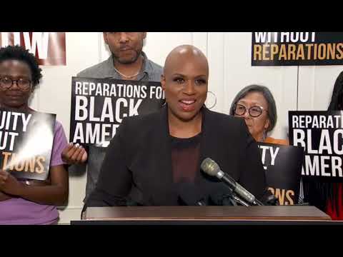 Rep. Summer Lee Holds Press Conference on Reintroduction of Reparations