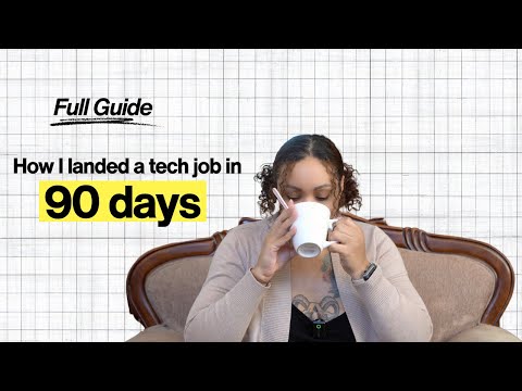 How I Beat 100,000 Applicants and Landed My First Tech Job in 90 Days