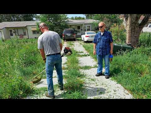 Neighbors Couldn’t Believe What Was Hiding Behind This Overgrown Lawn