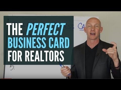 HOW TO MAKE (AND USE) THE PERFECT BUSINESS CARD FOR REALTORS - KEVIN WARD