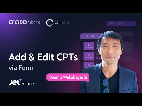 How to Add and Edit Custom Post Types via WordPress Form | JetEngine & JetFormBuilder