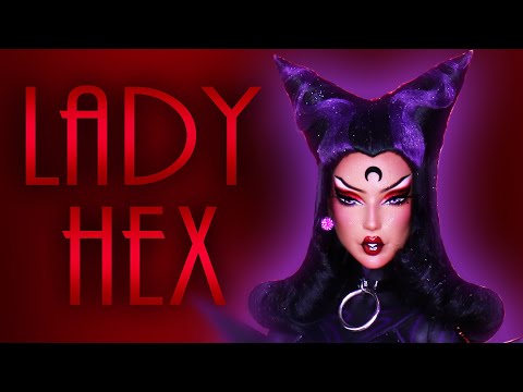 Custom Lady Hex Doll 💜 ⛓ [ MAGICAL DOLL COLLABORATION 💖 ]