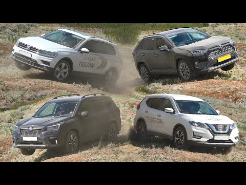 SUV Battle 2020: Toyota RAV4, Nissan Rogue, Subaru Forester, Mazda CX 5, Volkswagen Tiguan, Sportage