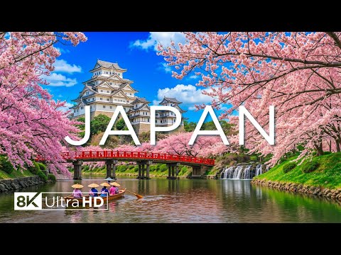 Japan 8K ULTRA HD  - The Ultimate Travel Experience with Sakura, Bamboo Forests & Vibrant Streets