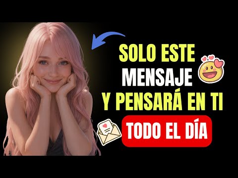 💘 NO DIGAS “BUENOS DÍAS”… DI ESTO y ELLA PENSARÁ en TI TODO el DÍA | ESTOICISMO