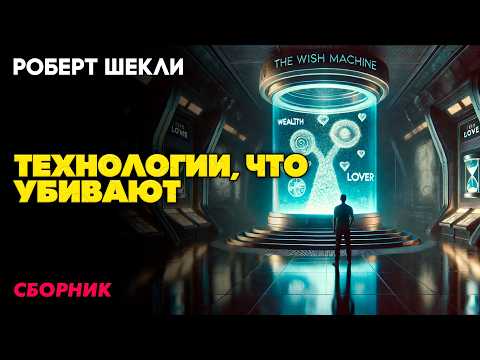 Роберт Шекли — ТЕХНОЛОГИИ, ЧТО УБИВАЮТ | ФАНТАСТИЧЕСКИЙ СБОРНИК | Аудиокнига | Книга в Ухе