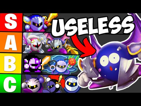 Ranking How USELESS Meta Knight is in Every Kirby Game
