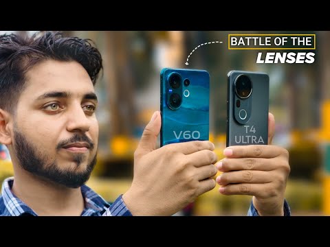 Vivo V60 vs Vivo T4 Ultra Camera Comparison 🔥 Which one to Buy? 