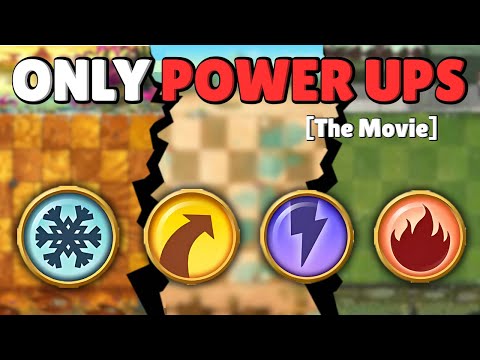 How Many Power Ups Does It Take To Beat All Of PvZ2? [The Movie]