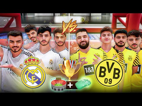 حرقنا نهائي دوري الأبطال في ملعب صابوني⚽️🏆( ريال مدريد و بروسيا دورتموند )