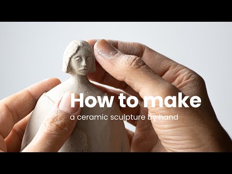 How to Make a Hand Built Ceramic Sculpture: Step by Step Tutorial for Beginners