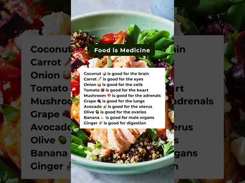 Food is Medicine  #nutritiontips #eatthis #functionalmedicine #foodismedicine #healthyeating
