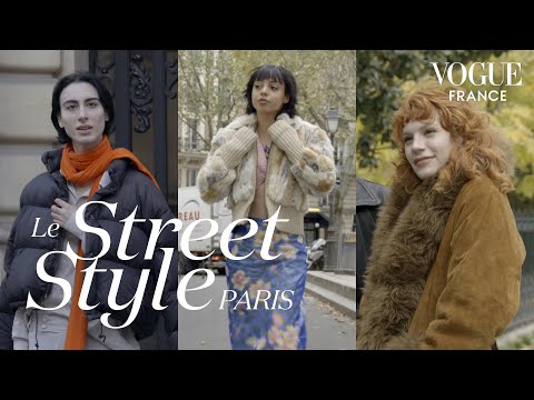 Que portent les Parisiens en hiver ? Ft. Sophie Fontanel | LE STREET STYLE | Vogue France