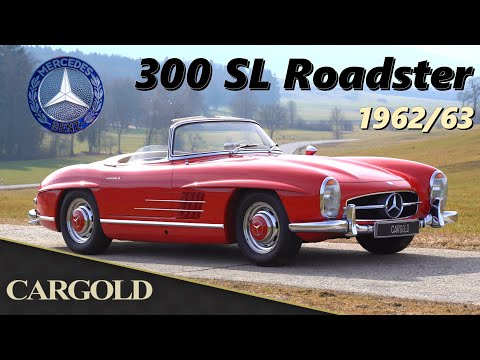 Mercedes 300 SL Roadster, 1962/63, rarity with aluminum engine, low mileage and 1A history