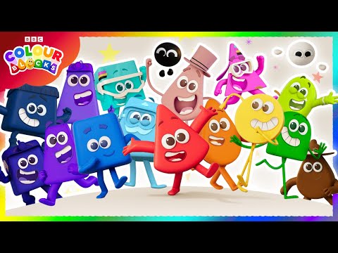 🌈 Every Colourblock Ever! | Explore Colours for Kids | @colourblocks