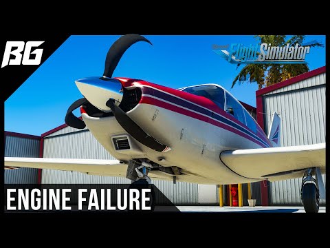 CATASTROPHIC Engine Failure | A2A Piper Comanche 250 | MSFS