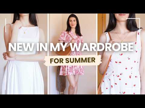 What's NEW IN my Wardrobe for Summer & Spring | Sézane, Levi's, Bembien, Abercrombie & more