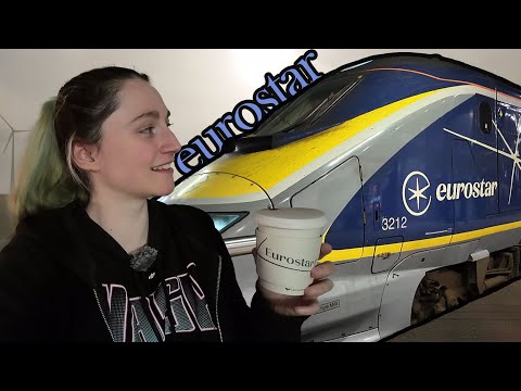 I rode the Eurostar from London to Brussels!