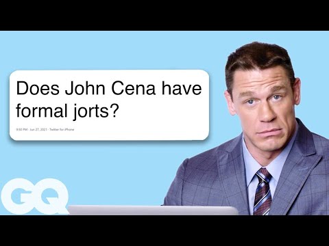 John Cena Replies to Fans on the Internet | Actually Me | GQ