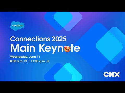 Salesforce Connections 2025: CMO Keynote