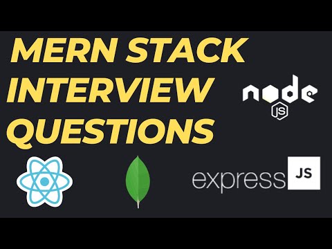 MERN Stack Interview Questions | Node Js Interview Questions | | Node | MongoDB | React | Express JS