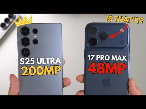 S25 Ultra vs iPhone 17 Pro Max - IS THIS YOUR BEST APPLE?