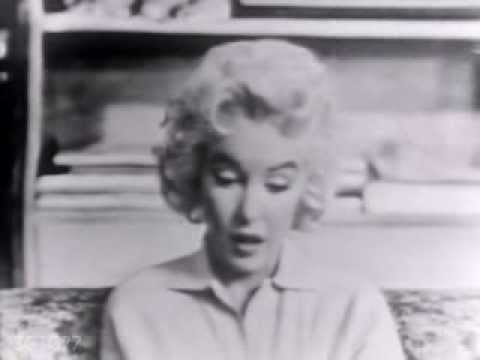 Marilyn Monroe Rare Live Television Appearance - "Person To Person" Interview 1955