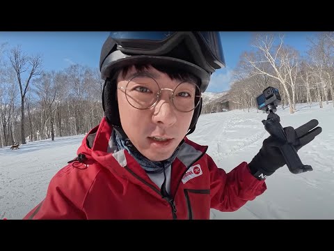 跟一個脖子斷掉過的人一起滑雪是什麼體驗? 【阿滴日常】