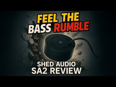 Shed Audio SA2 Tactile Transducer ...a new contender has arrived!