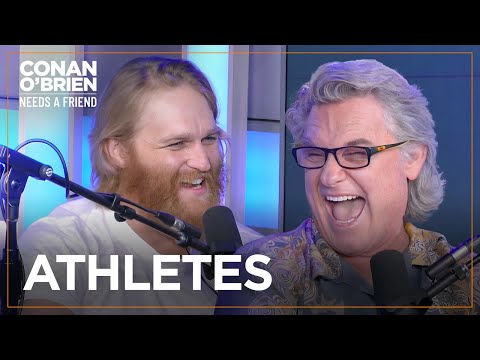 Kurt & Wyatt Russell Were Both Athletes Before Actors | Conan O'Brien Needs A Friend